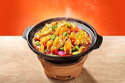 单人份鸡公煲快餐