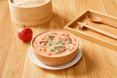 番茄牛肉粥